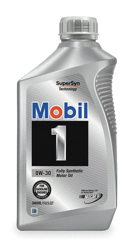 Mobil 1 Full Synthetic Engine Oil 1 Qt 0w 30 For Use With Gasoline