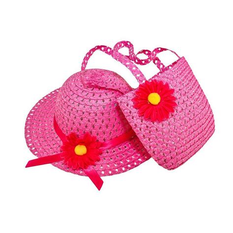 6 Sets Girls Tea Party Hats Sunflower Bonnet
