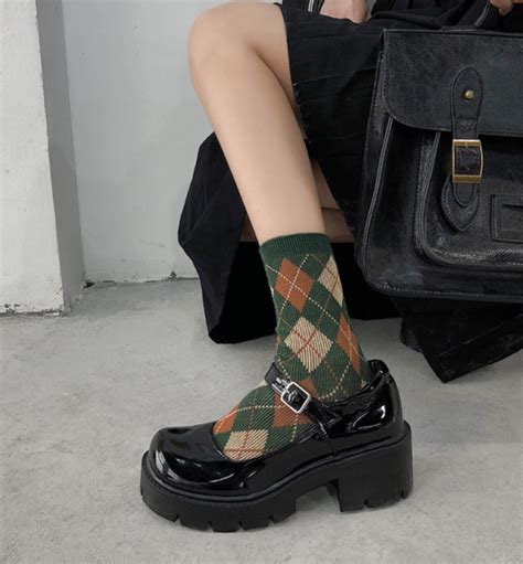 Japanese Girl Shiny Leather Mary Jane Shoes Platform Buckle Straps College Zha19 Ebay