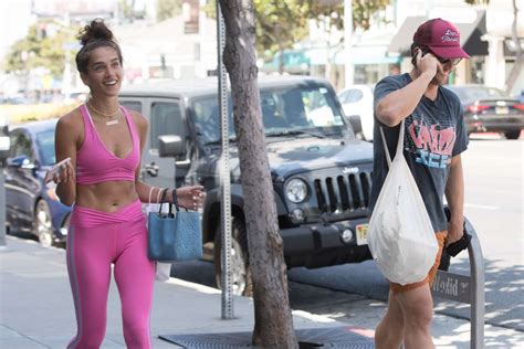 Isabel Pakzad Leaving A Workout In Los Angeles Gotceleb