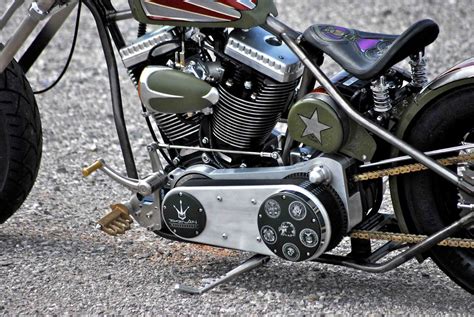 Military Bike Build Off From Brass Balls Bobbers Chief Des Flickr