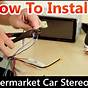 Installing Wire Harness For Car Stereo