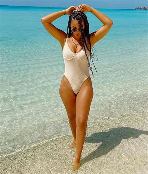 This Morning Babe Rochelle Humes Shows Off Beach Bum In Sexy Swimsuit