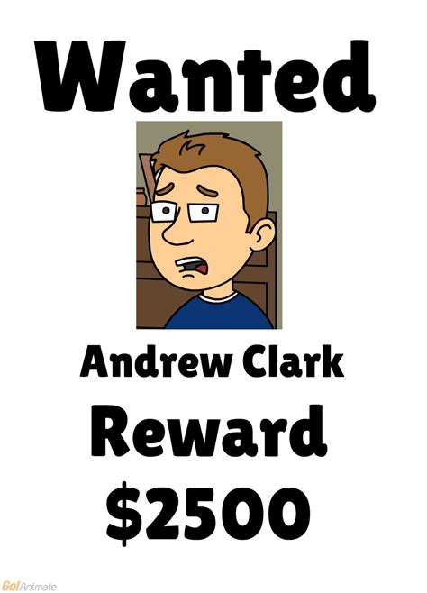 Wanted Poster Goanimate Photo 36000959 Fanpop
