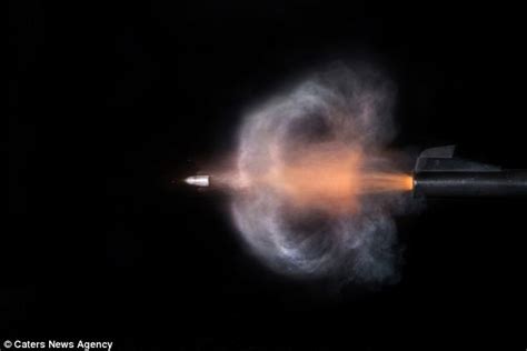 Faster Than A Speeding Bullet Photographer Captures Split Second After