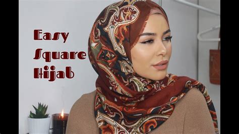 Tutorial Hijab Square Tutorial Iki Rek