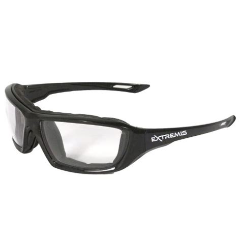 Radians Xt1 11 Extremis Full Black Frame Safety Glasses With Clear Anti Fog Lens