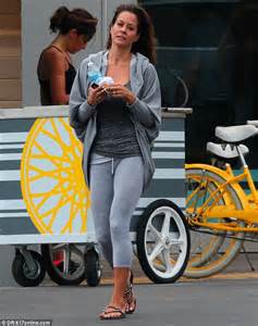 Brooke Burke Charvet Displays Enviable Physique After Soulcycle Spin