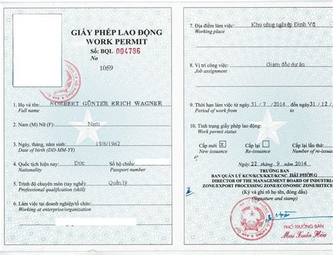 Areas where work permits and work clearances are not required. How to get a permit to work in Vietnam - Travel ...
