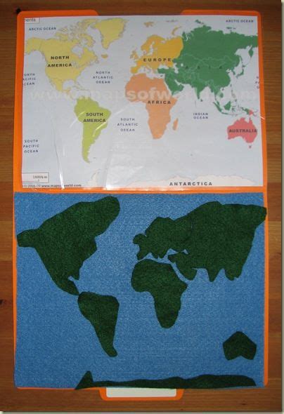 Felt Map Of The World Mama Smiles Geography For Kids Geography