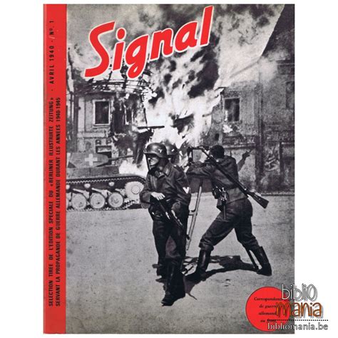 Signal Avril 1940 N° 1 Collectif Bibliomania