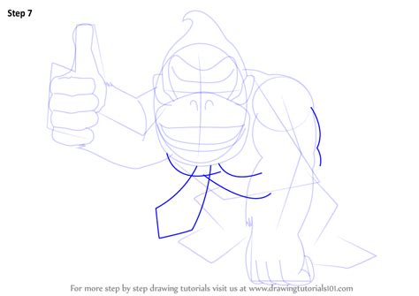 Another free cartoons for beginners step by step drawing video tutorial. Learn How to Draw Donkey Kong (Donkey Kong) Step by Step ...