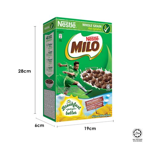 Discover great chocolatey taste with every bite! Nestle MILO Cereal 330g KOKO Krunch (end 8/13/2022 12:00 AM)
