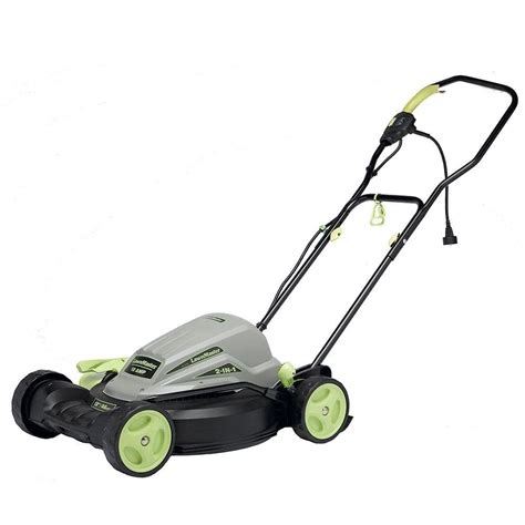Lawnmaster 18 In 10 Amp 2 In 1 Walk Behind Corded Electric Push Mower
