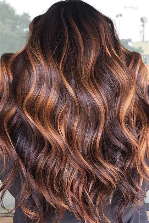 Dark Copper Hair Color With Highlights Chloe Southerland