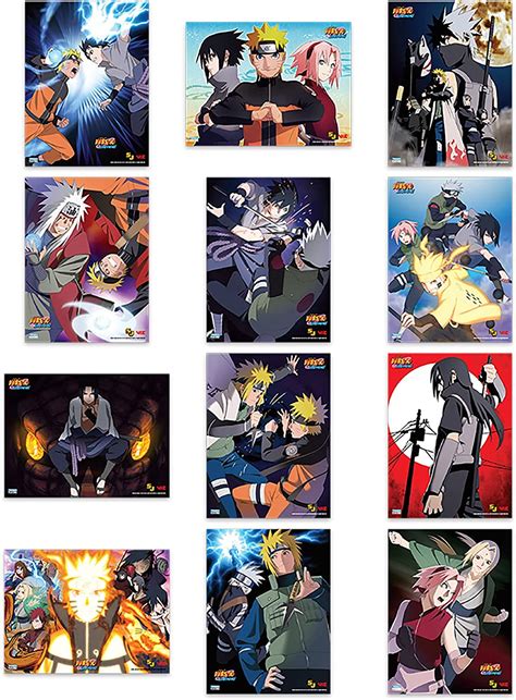 Trends International Naruto Shippuden Poster Book Posters