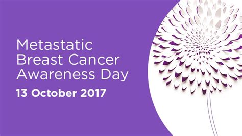 Metastatic Breast Cancer Awareness Day Friday October 13 2017 — Bcna