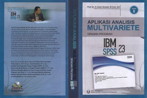 Jual Aplikasi Analisis Multivariete Dengan Program Ibm Spss 23 Edisi 8