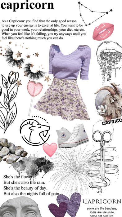 Capricorn Outfit Shoplook In 2023 Zodiac Clothes Zodiac Signs