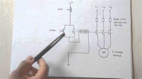 Diagram Circuit Diagram 3 Phase Motor Mydiagramonline