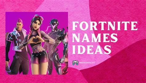 1200 Fortnite Clan Names Ideas 2023 Best Cool Funny