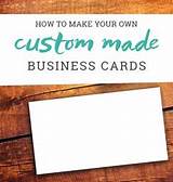 Make Your Own Business Cards Free Images