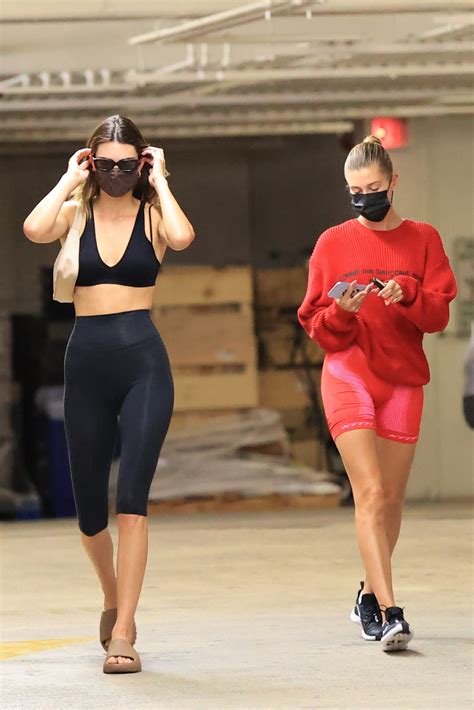Kendall Jenner And Hailey Bieber Give The Grocery Run Look A Fashion Makeover Vogue