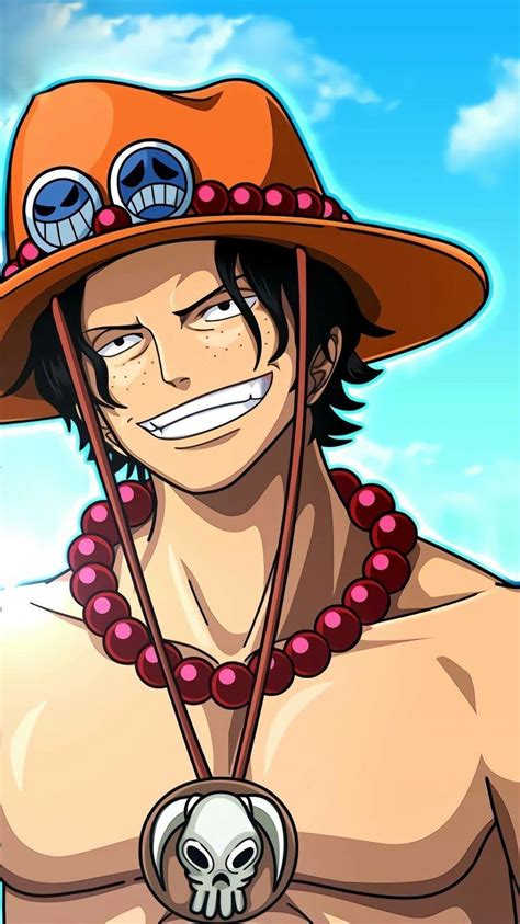 Pin By Luna D Moon On Portgas D Ace Anime One Piece Wallpaper