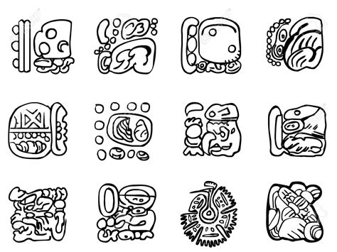 Dibujos Aztecas Y Mayas Imagui