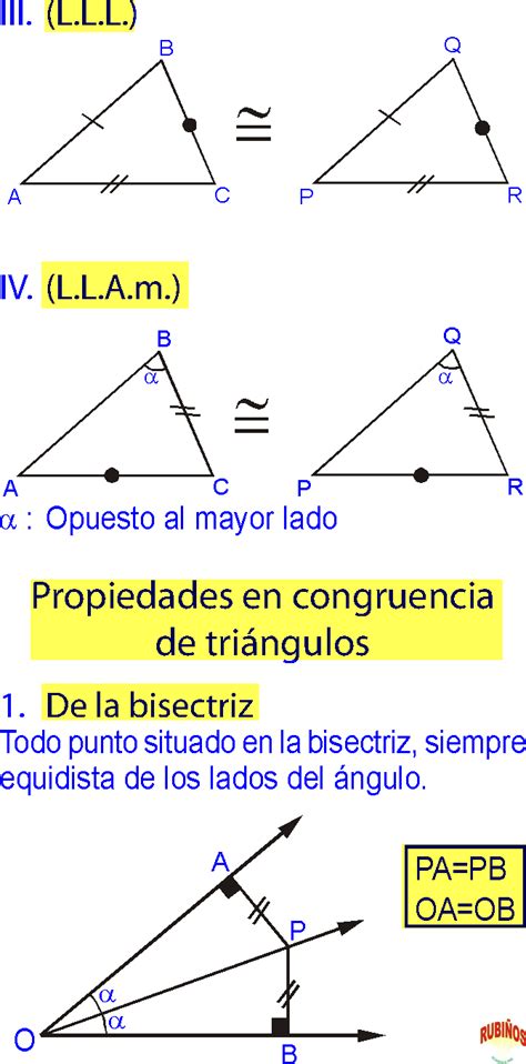 CRITERIOS DE CONGRUENCIA DE TRIÁNGULOS EJERCICIOS RESUELTOS DE GEOMETRIA MATEMÁTICA DE