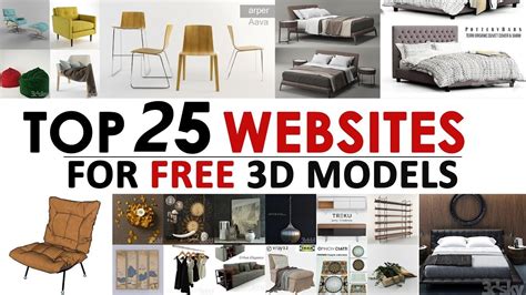 25 Best Sites Of 3d Models For Free Download Howtodownload