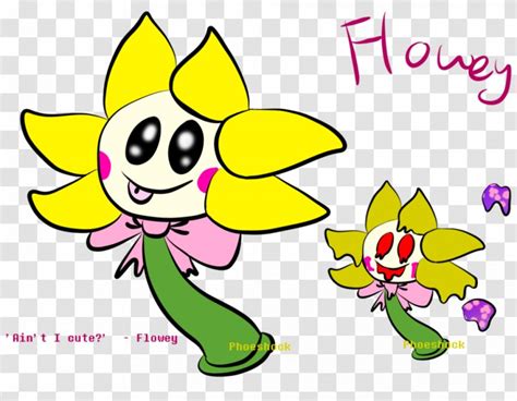 Undertale Flowey Floral Design Monster Sunflower Petals Transparent Png