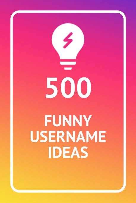 500 Funny Usernames For Tiktok Instagram And Games Clever And Weird