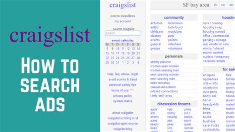 Best 4 Craigslist Search Engines To Search All Of Craigslist