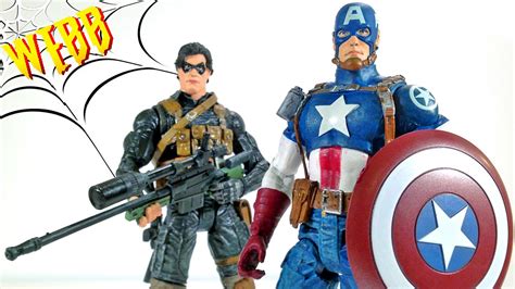 Marvel Select Captain America And Winter Soldier 2 In 1 Action Figure