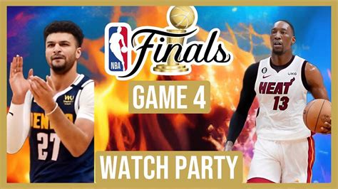 Miami Heat Vs Denver Nuggets NBA Finals 2023 GAME 4 Live Stream Watch