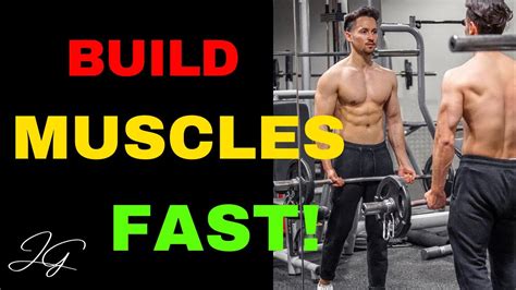 3 Proven Ways To Build Muscles The Fastest Way 5x Faster How To