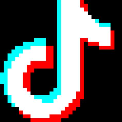 Logo Tik Tok Pixel Art Imagesee