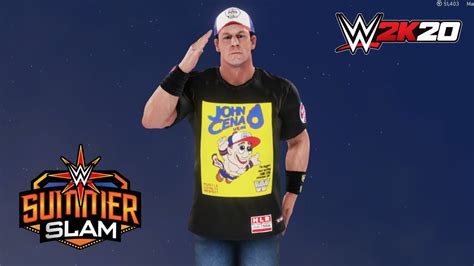 WWE 2K20 John Cena SummerSlam 2021 Updated Attire Model Tutorial