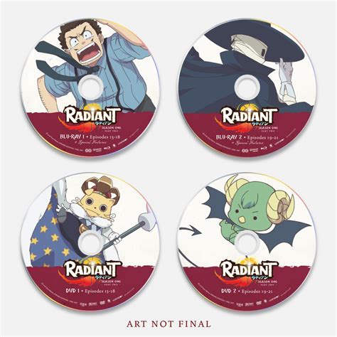 Radiant Season 1 Part 2 Blu Ray Dvd Combo Fandom Post Forums