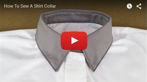 Take The Plunge And Learn How To Sew A Shirt Collar And Create