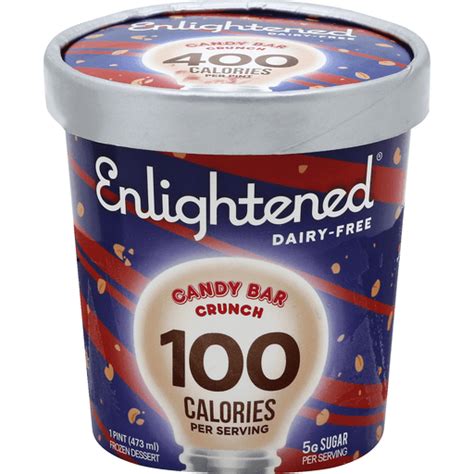 Enlightened Frozen Dessert Candy Bar Crunch Ice Cream Superlo Foods