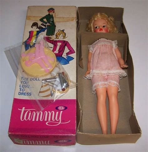 Sleepytime Tammy Blonde Hair Doll Woriginal Box Ideal 1962 Ideal Tammy Doll Tammy Sleepytime