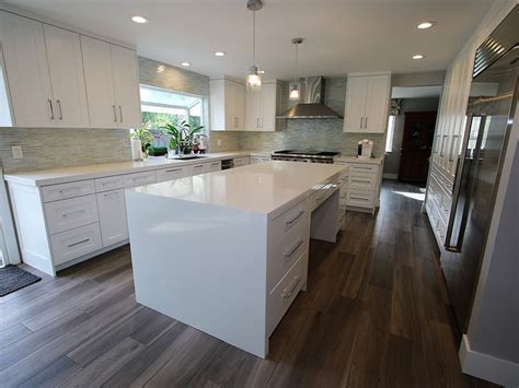 A Modern Kitchen And Home Remodel And Master Bedroom Bathroom Room And