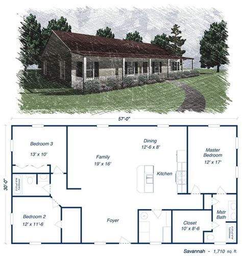 Pole Shed House Floor Plans Floorplans Click