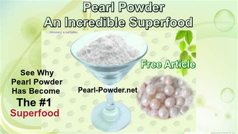 Pearl Powder An Incredible Superfood Superfood Pearl Powder Herbalism