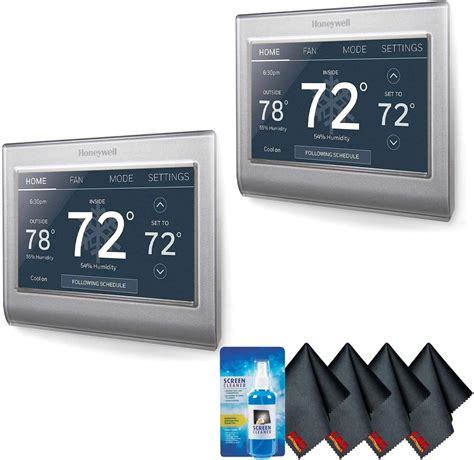 Honeywell Home Rth9585wf1004 Wi Fi Smart Color Thermostat 2 Pack