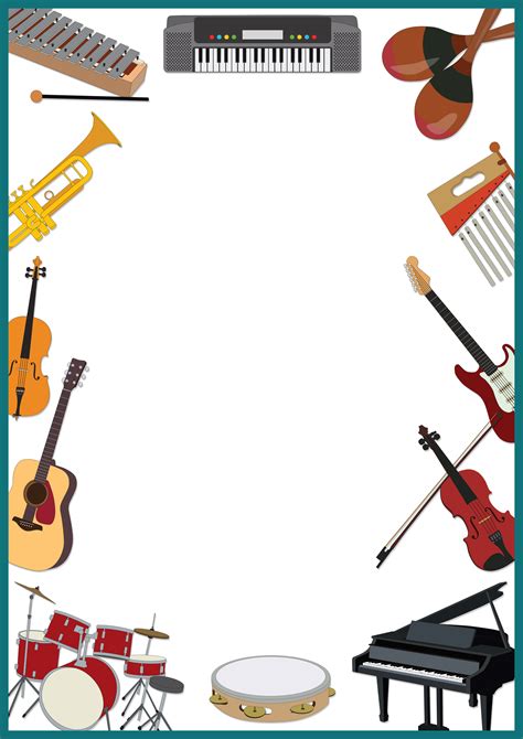 Music Borders And Frames Clipart 20 Free Cliparts