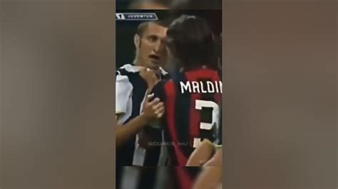 Paolo Maldini Vs Chiellini Youtube