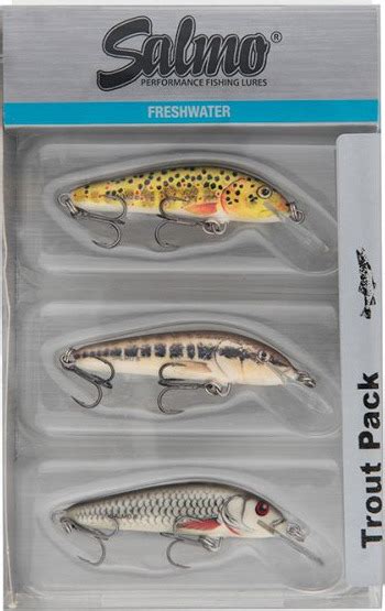Salmo Trout Pack 3 Lure Assortment Glasgow Angling Centre